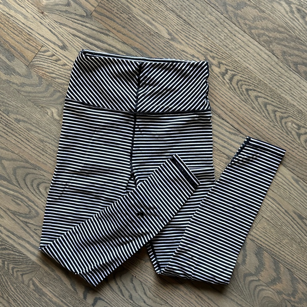 GLYDER striped leggings